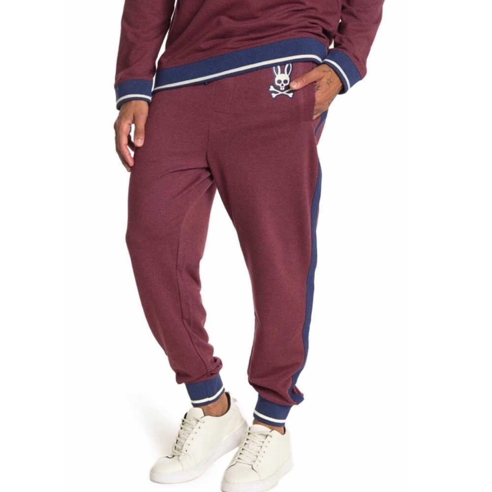 Psycho Bunny Fleece Jogger Lounge Pants NWT - Picture 3 of 5